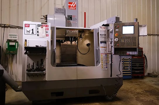 HAAS CNC Vertical Machining Center (VMC)